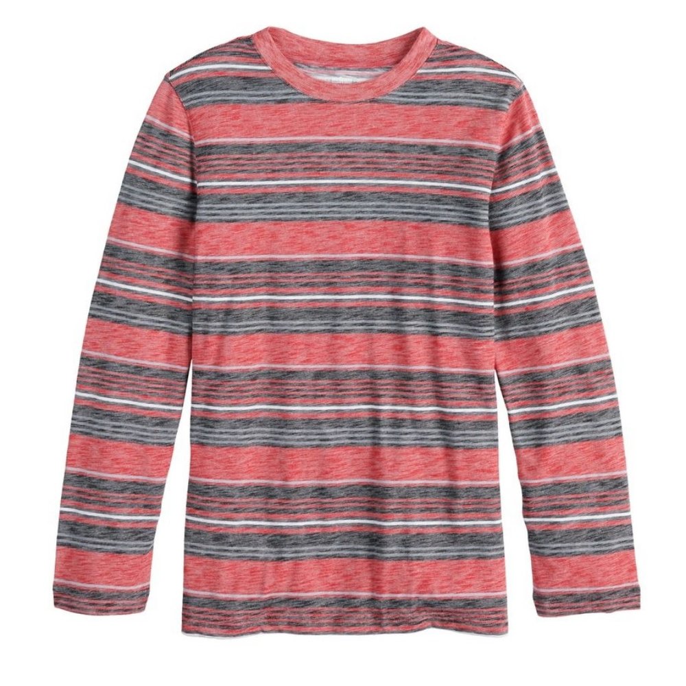 New Boy's shirt long sleeve striped size small $8